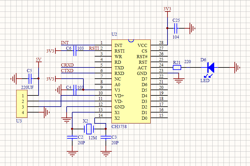 CH375B通过串口连接USB 键盘获取设备描述符不成功,求助! - 沁恒微电子社区